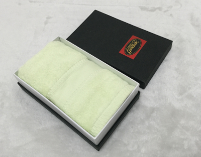 TWLP015  Custom made hotel towel box  custom fashion towel box  towel box specialist side view